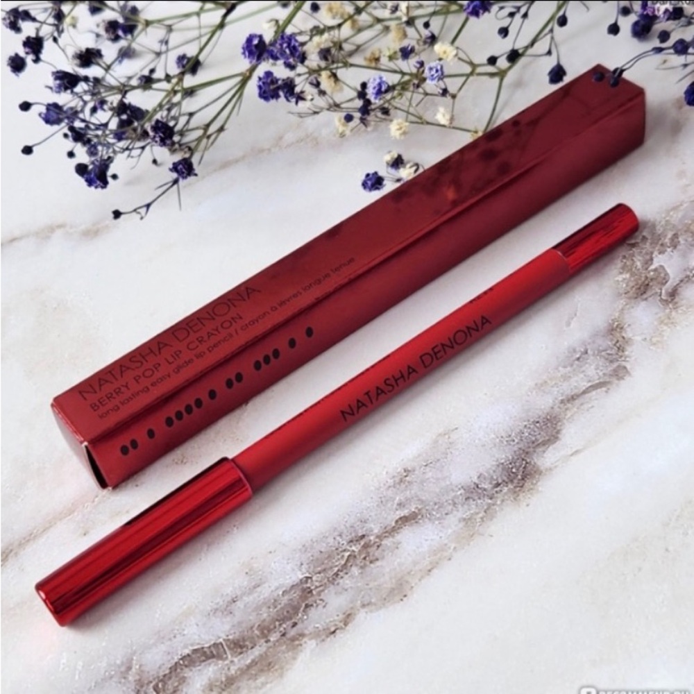 Natasha Denona Berry Pop Lip Crayon Liner Waterproof Pencil P8 BNIB